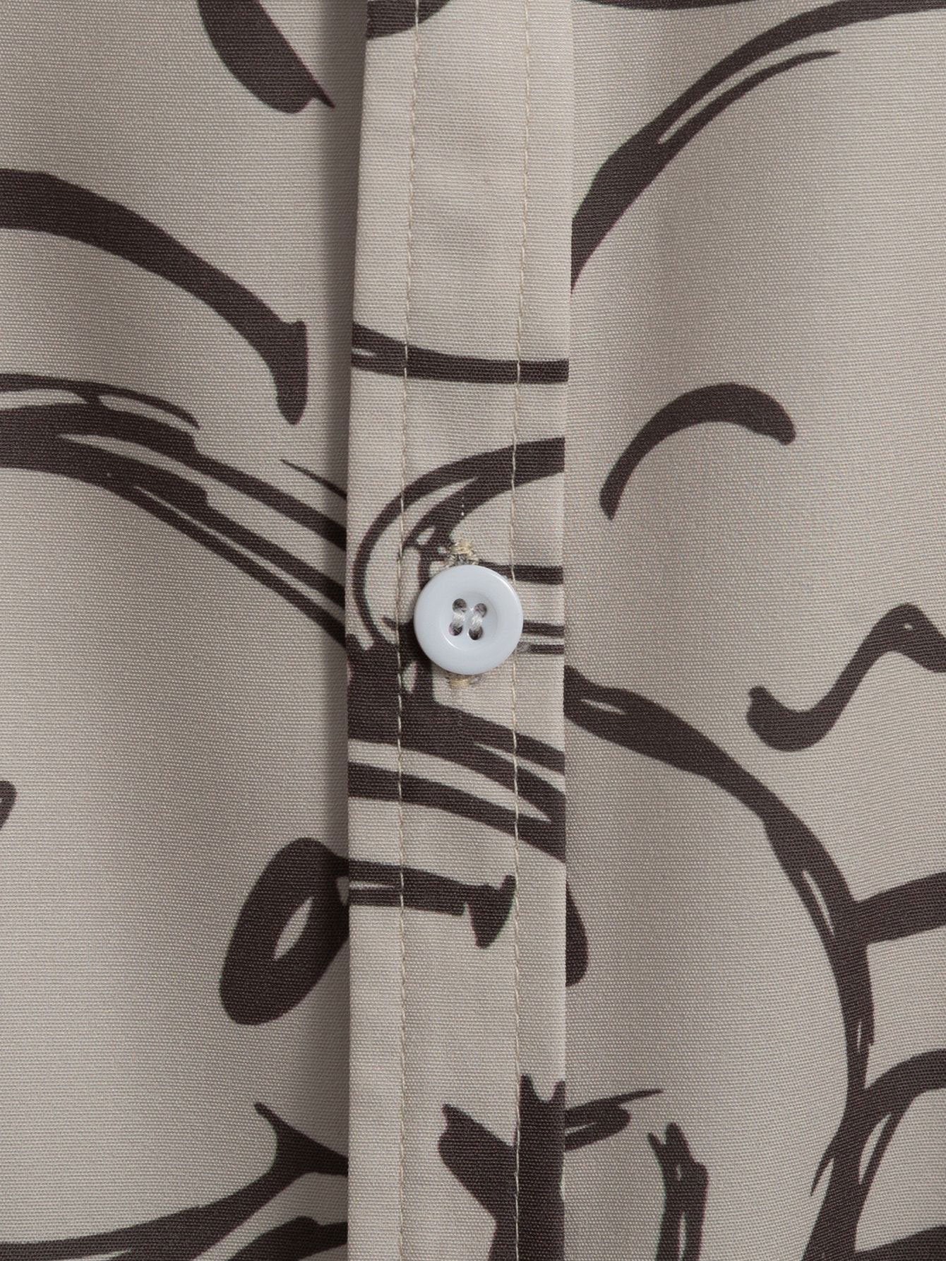 Alphonso® | Hemd mit Knöpfen und Smiley-Print